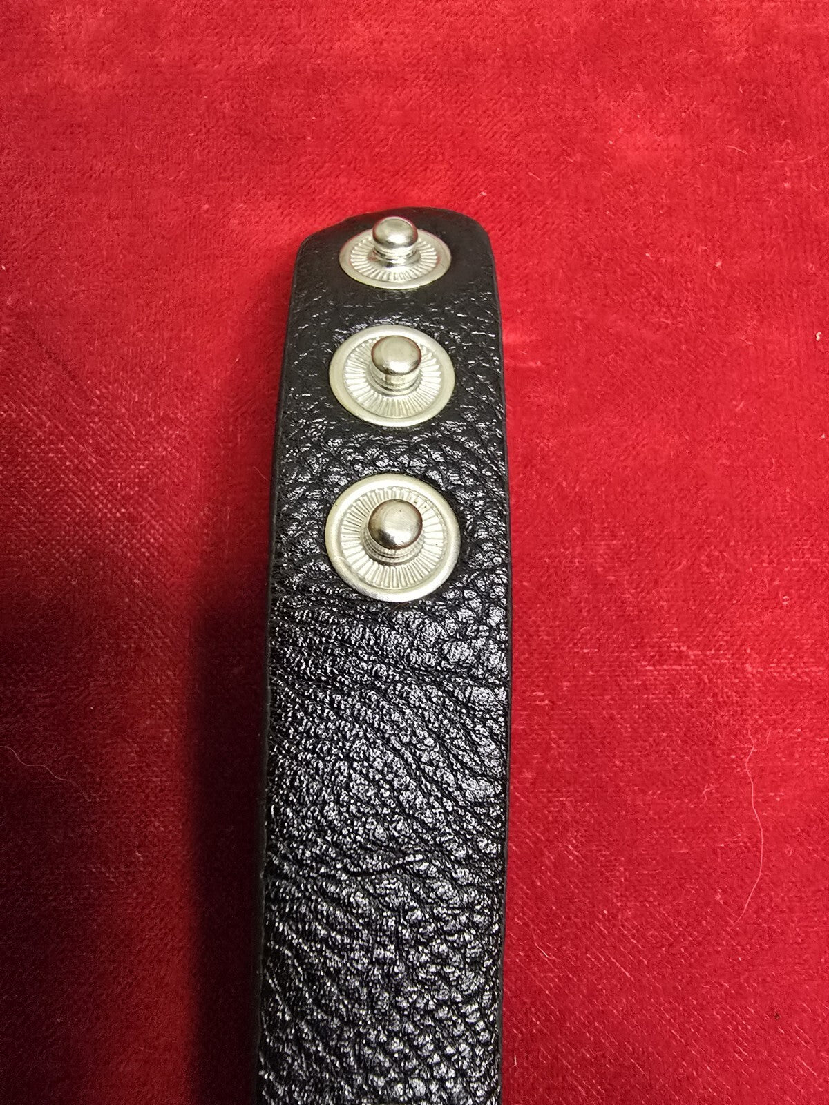 Diamanté Leopards Head Bracelet with Leather Strap - Adjustable