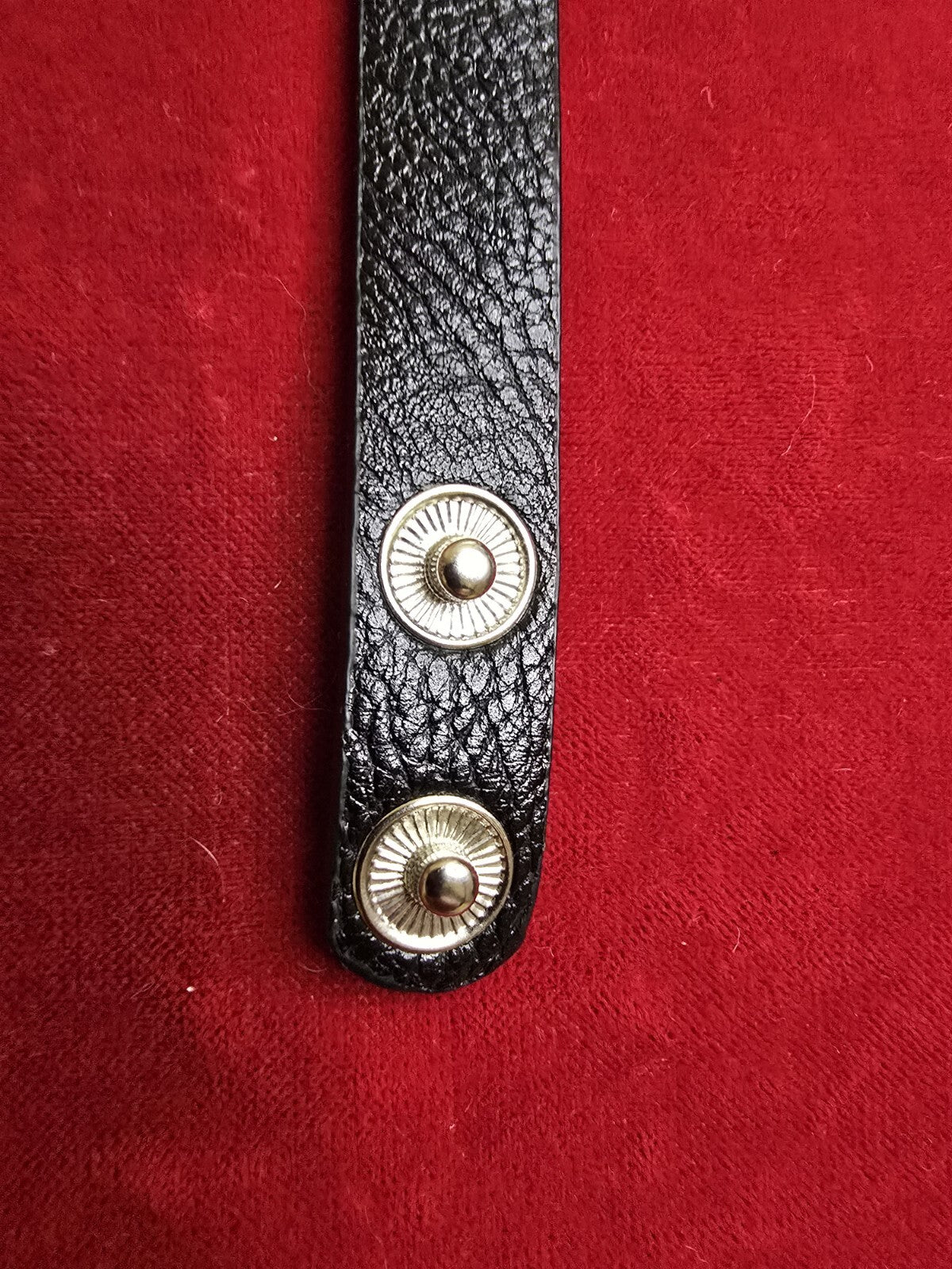 Diamanté Bow Bracelet with Leather Strap - Adjustable