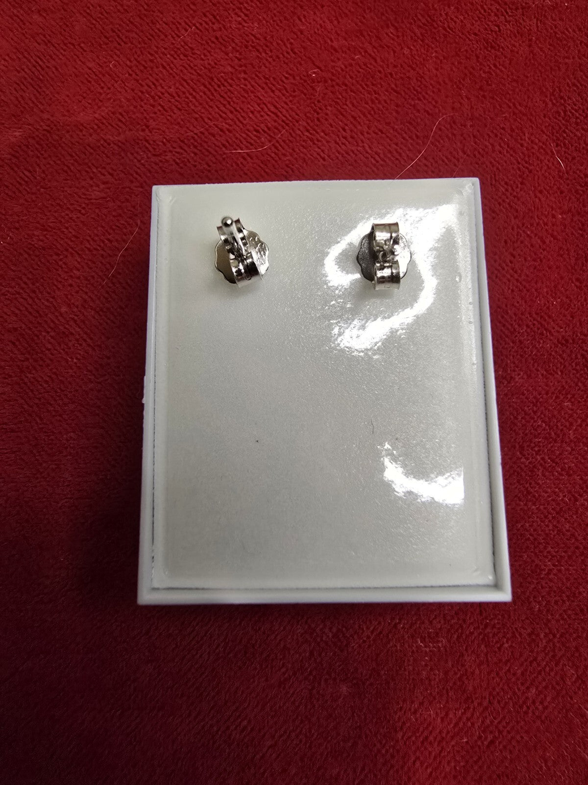 Cute Sterling Silver Paperclip Earrings