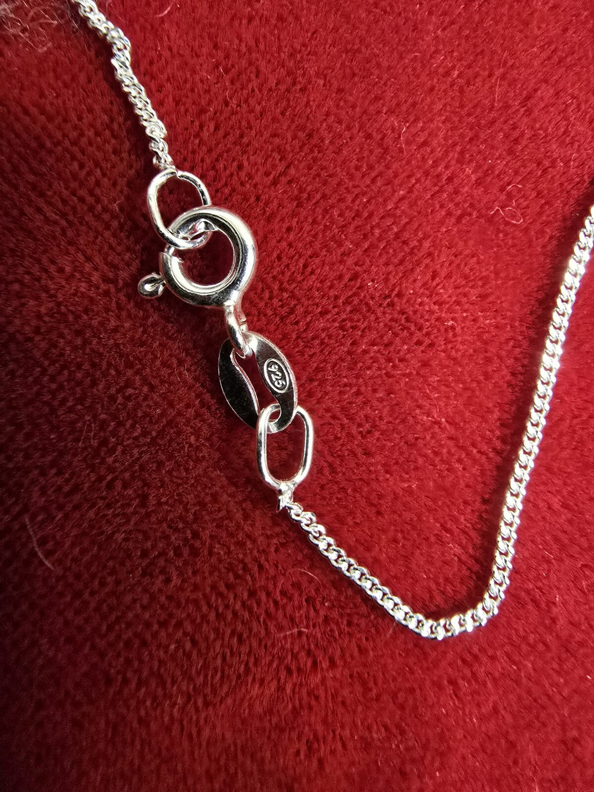 Beautiful Sterling Silver Glasgow Rose Necklace - 18 Inches