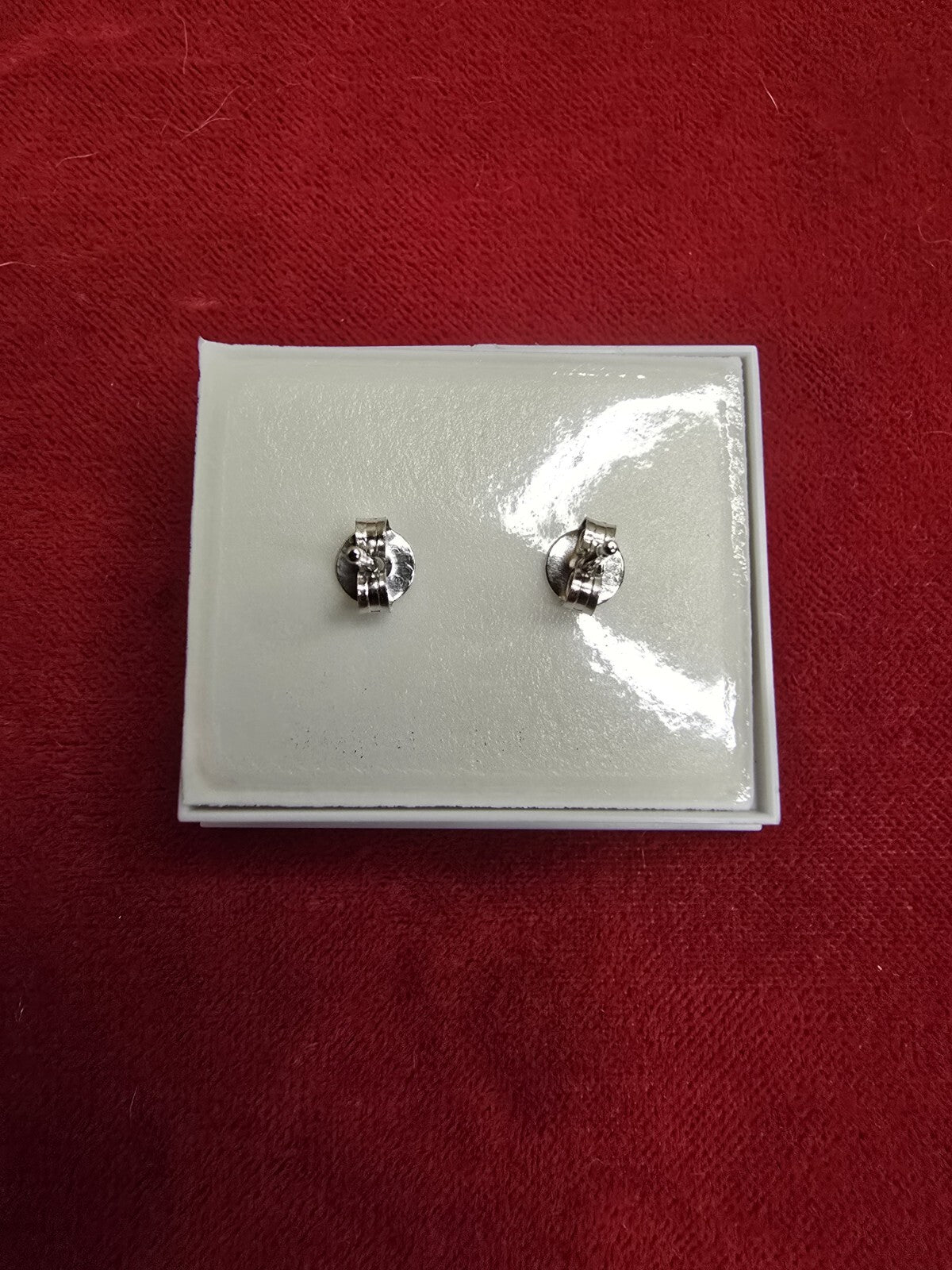Beautiful Sterling Silver & Blue Stone Earrings