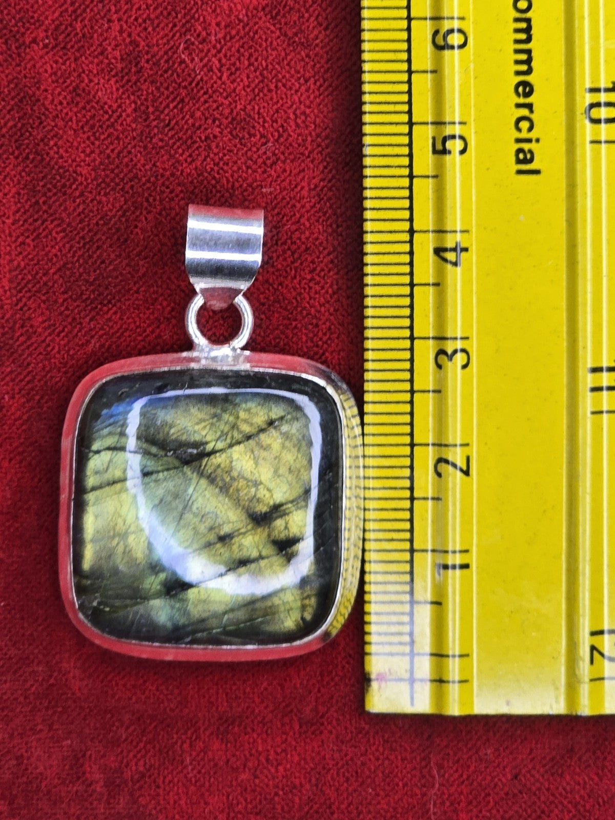 Fabulous Labradorite & Sterling Silver Pendant - P5