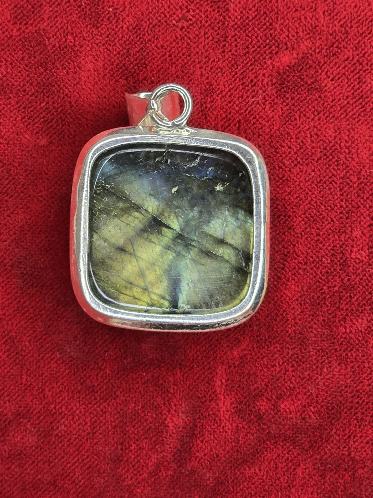 Fabulous Labradorite & Sterling Silver Pendant - P5