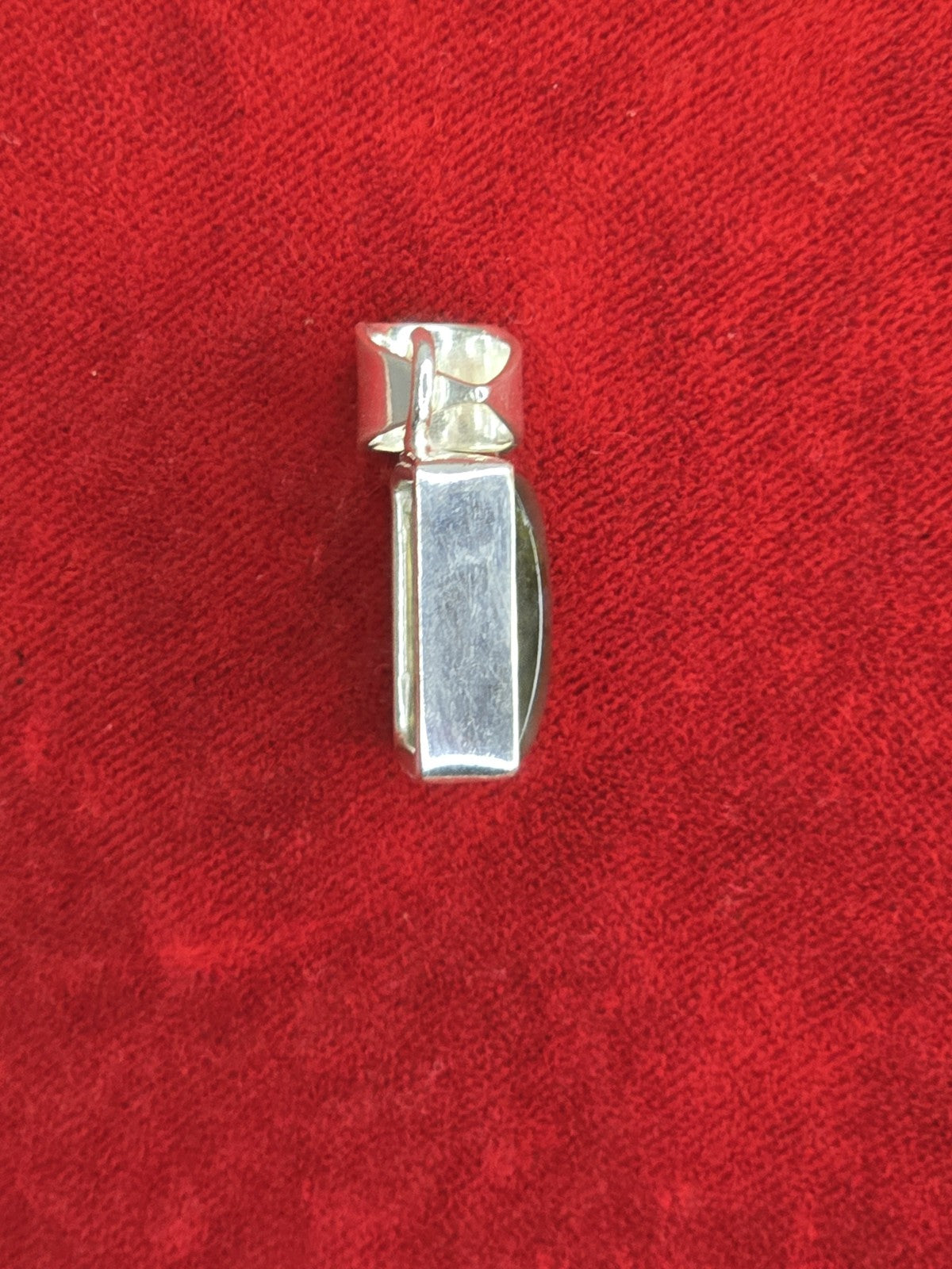 Cute Labradorite & Sterling Silver Pendant - P6