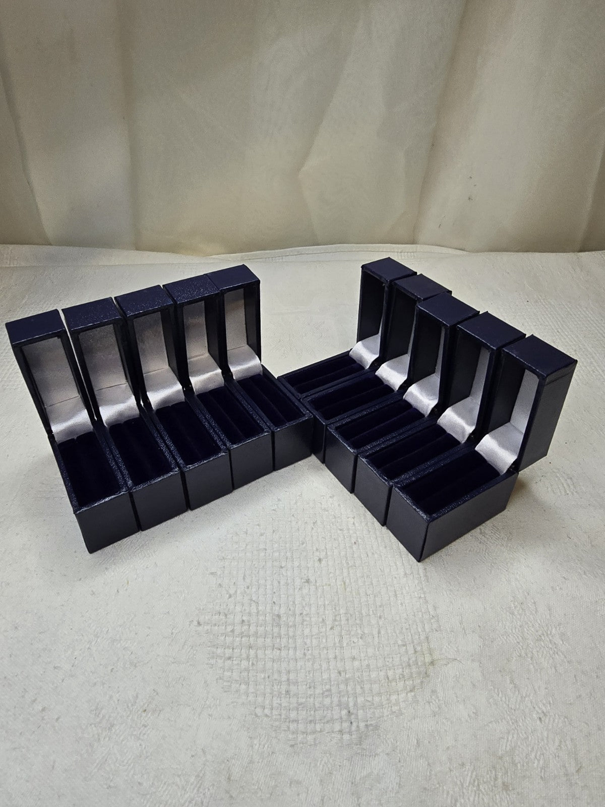Slim Ring Boxes - Perfect For Storage Or Posting - 10 For £20 - Blue