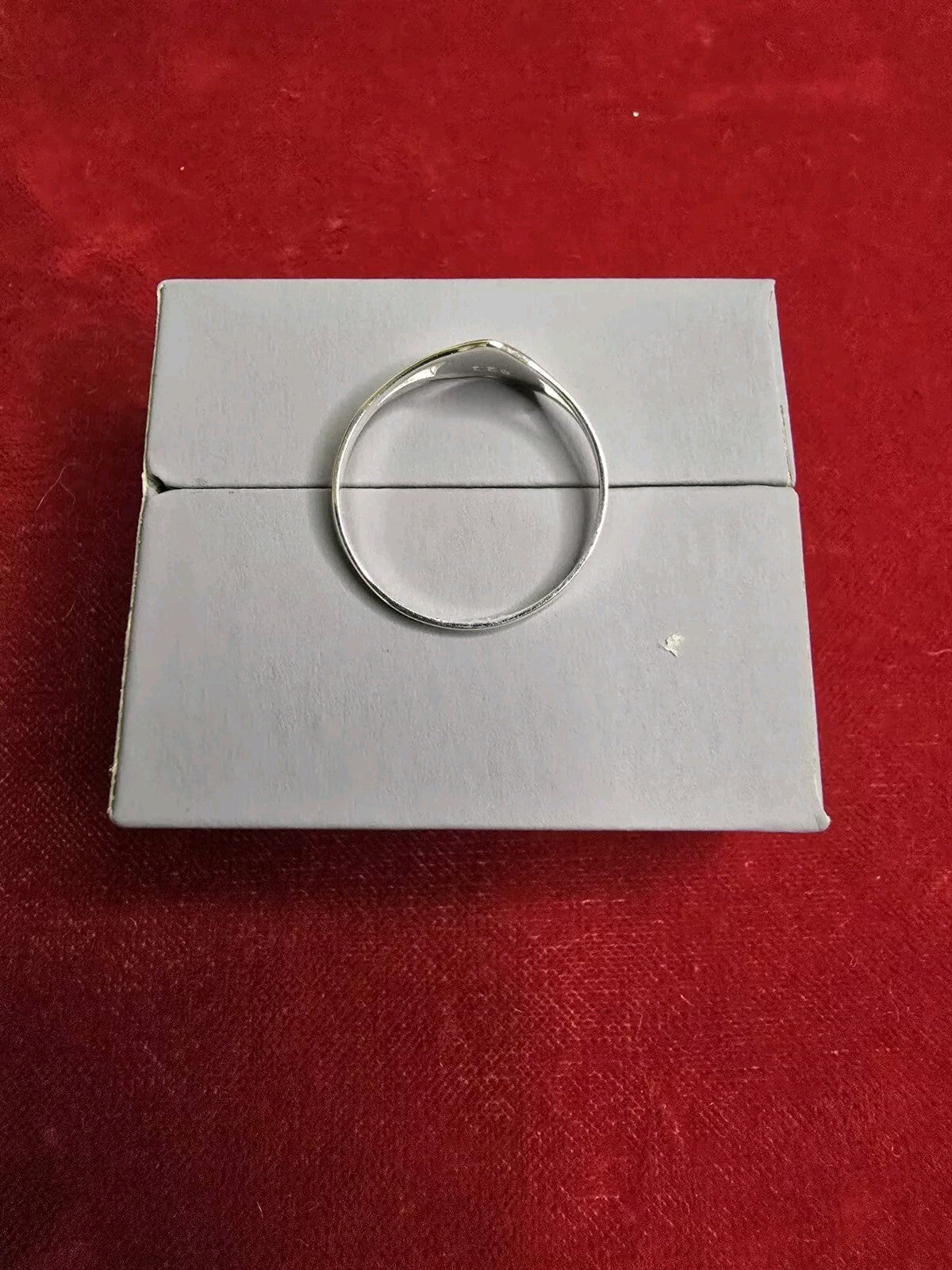 Sterling Silver Heart Signet Ring - Various Sizes