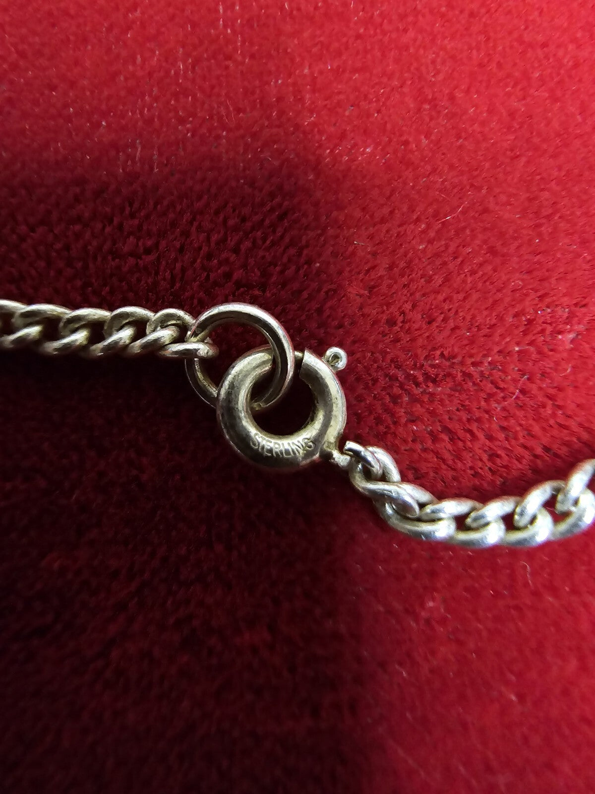 Sterling Silver Fleur-de-lis Pendant & 24inch Sterling Chain