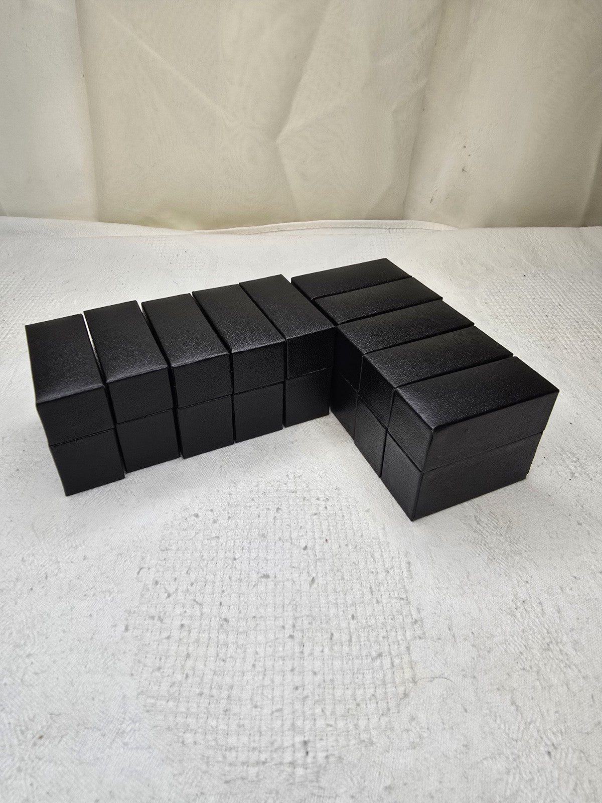 Slim Ring Boxes - Perfect For Storage Or Posting - 10 For £20 - Black
