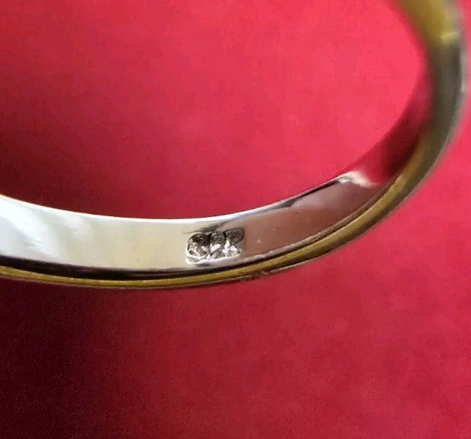 Gorgeous Sterling Silver & White Opal 5 Stone Ring - Various Sizes, Please...