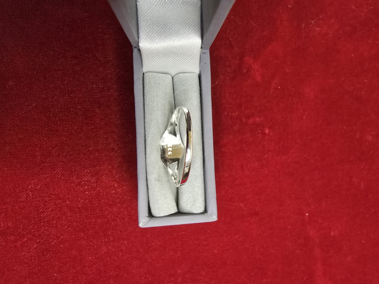 Sterling Silver Heart Signet Ring - Various Sizes