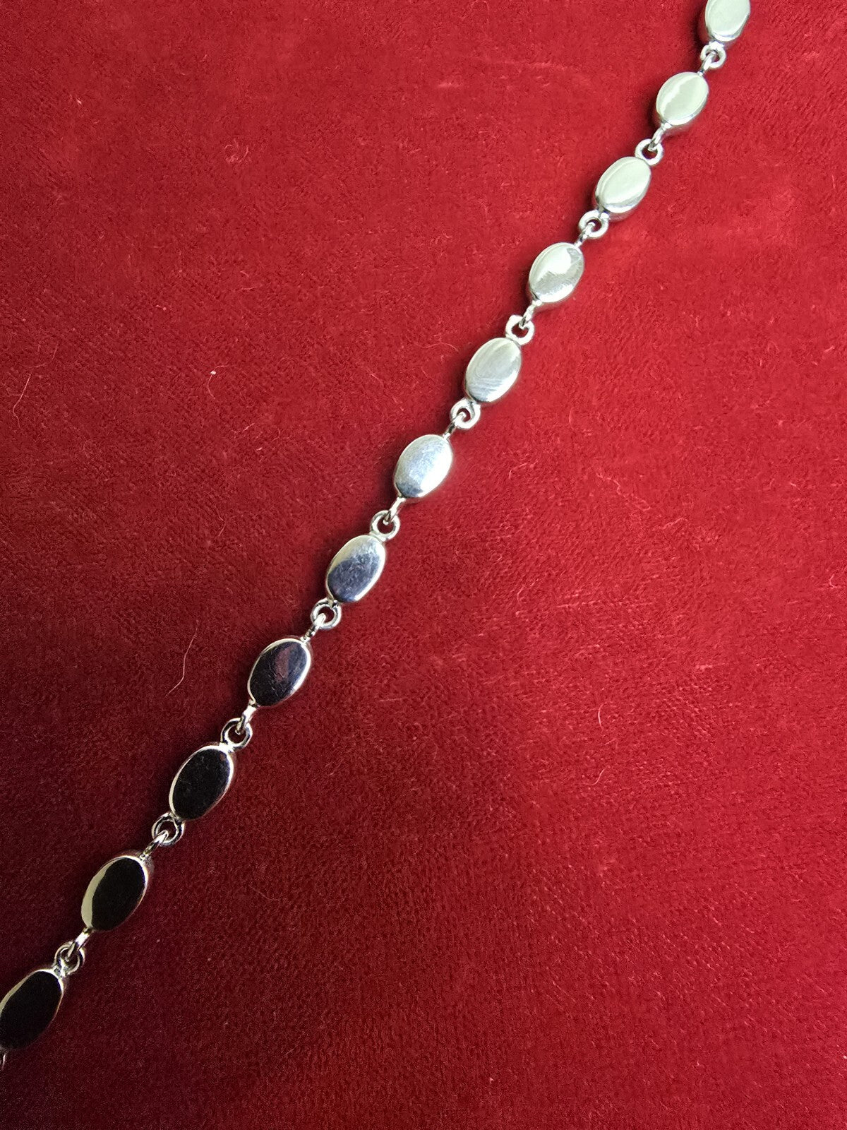Fabulous Blue Opal & Sterling Silver Bracelet - 7 Inches - RRP £74.95