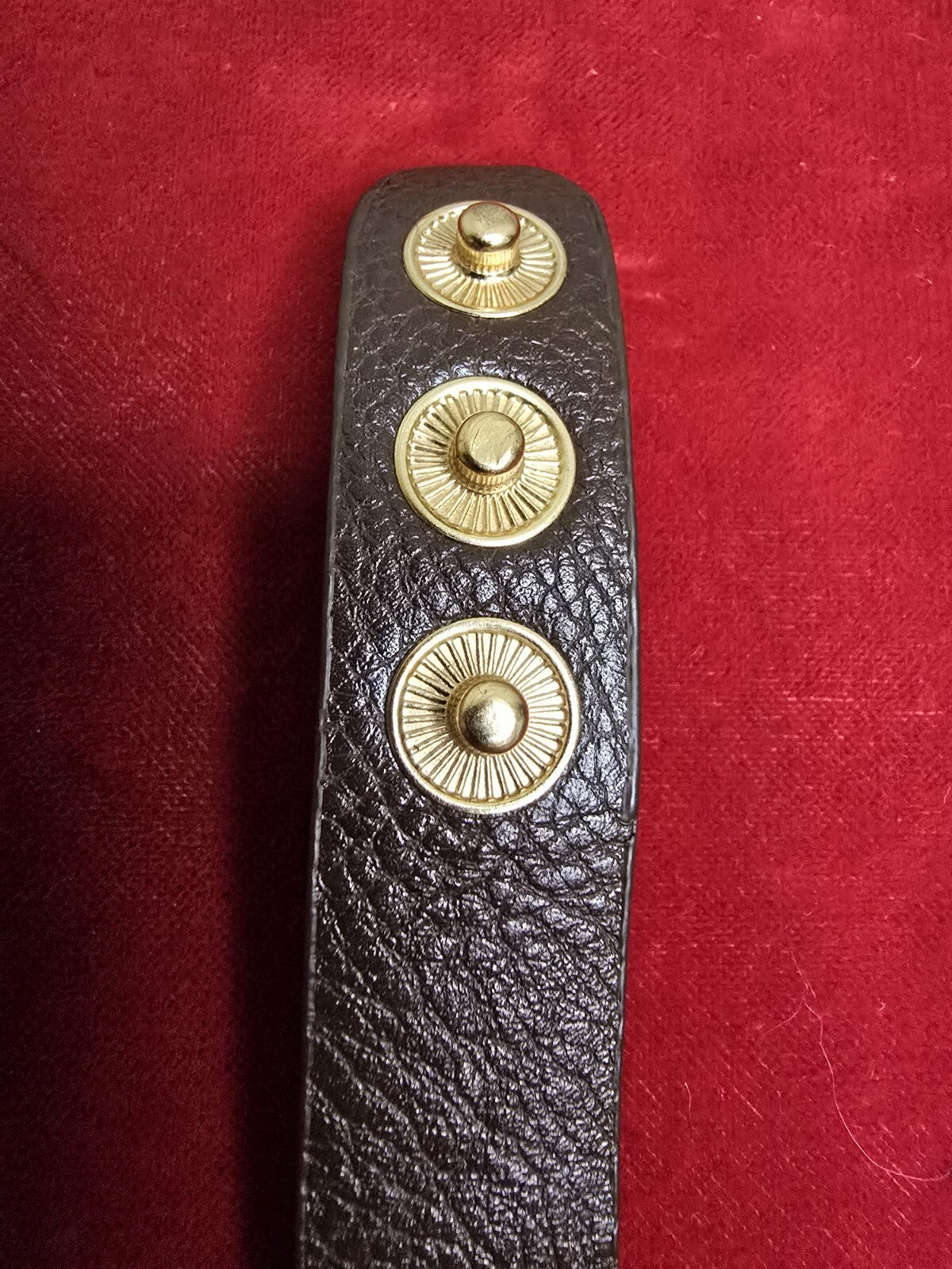 Diamanté Leopards Head Bracelet with Brown Leather Strap - Adjustable
