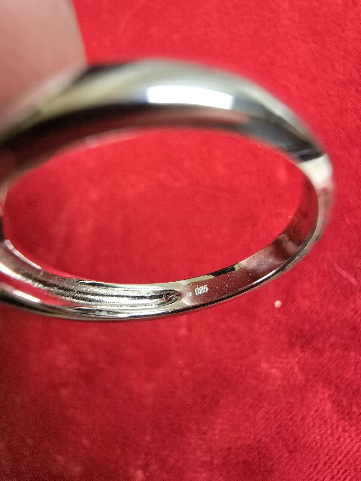 Gorgeous Sterling Silver & Amethyst Dress Ring - Size R½