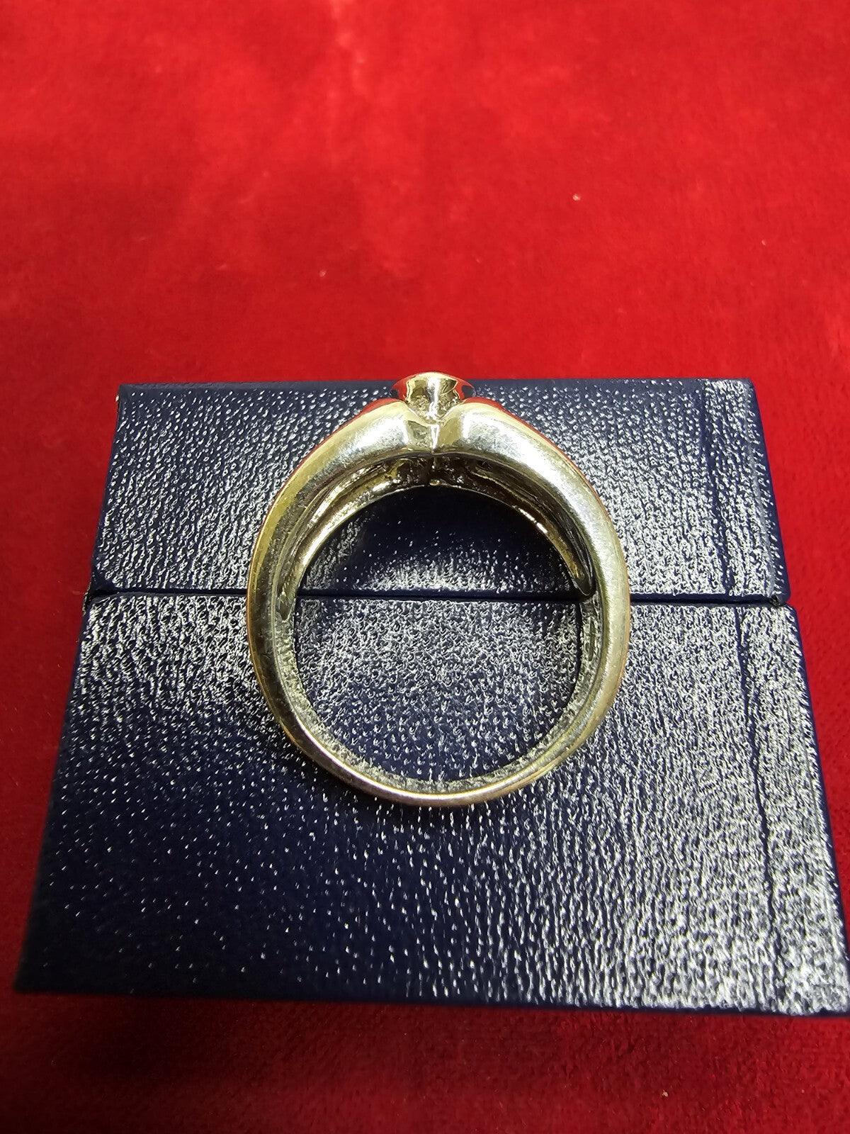 Stunning Sterling Silver, Onyx & Marcasite Ring - Size P½